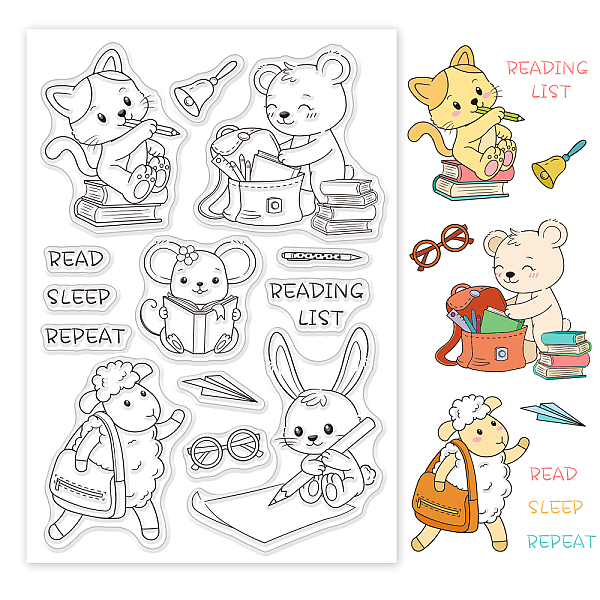 PandaHall PVC Plastic Stamps, for DIY Scrapbooking, Photo Album Decorative, Cards Making, Stamp Sheets, Animal Pattern, 16x11x0.3cm Plastic...
PandaHall PVC Plastic Stamps, for DIY Scrapbooking, Photo Album Decorative, Cards Making, Stamp Sheets, Animal Pattern, 16x11x0.3cm Plastic...