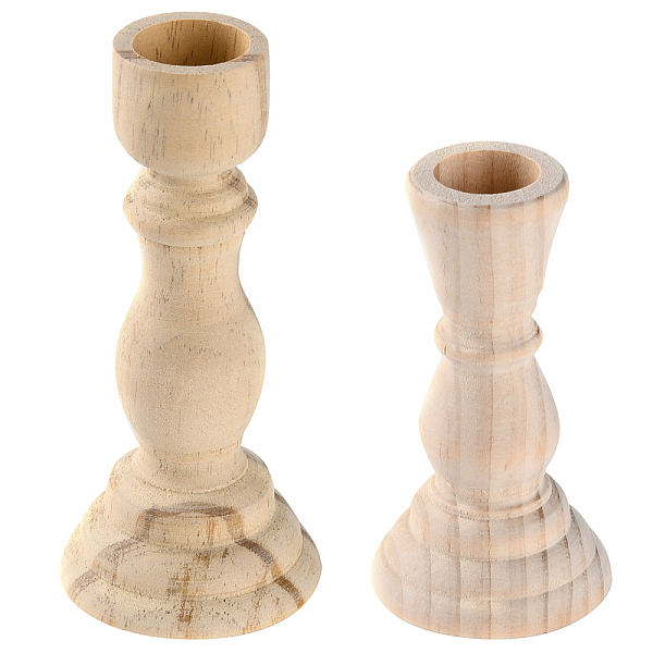 PandaHall GORGECRAFT 2 Sizes Unfinished Wooden Candlesticks Wood Holders Candle Holder Cup 7/8 Inch Hole Classics for Home Wedding..., Orange
PandaHall GORGECRAFT 2 Sizes Unfinished Wooden Candlesticks Wood Holders Candle Holder Cup 7/8 Inch Hole Classics for Home Wedding..., Orange