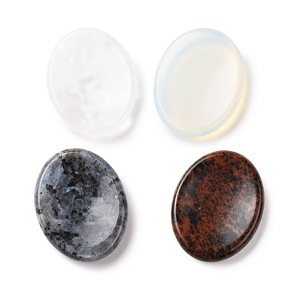 PandaHall Oval Natural & Synthetic Mixed Gemstone Thumb Worry Stone for Anxiety Therapy, Massage Tool, 45.5x35.5x8.5mm Mixed Stone Oval
PandaHall Oval Natural & Synthetic Mixed Gemstone Thumb Worry Stone for Anxiety Therapy, Massage Tool, 45.5x35.5x8.5mm Mixed Stone Oval