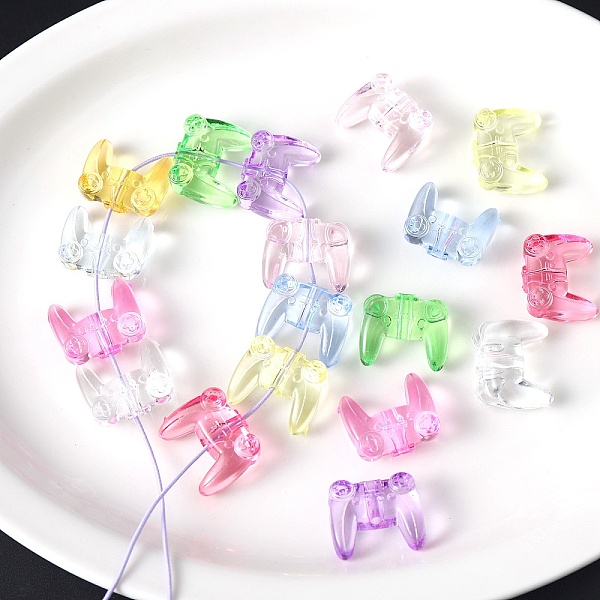 PandaHall Transparent Acrylic Beads, Game Controller, 21x24.6x12.4mm, Hole: 3.8mm, about 150pcs/500g Acrylic Others Multicolor
PandaHall Transparent Acrylic Beads, Game Controller, 21x24.6x12.4mm, Hole: 3.8mm, about 150pcs/500g Acrylic Others Multicolor