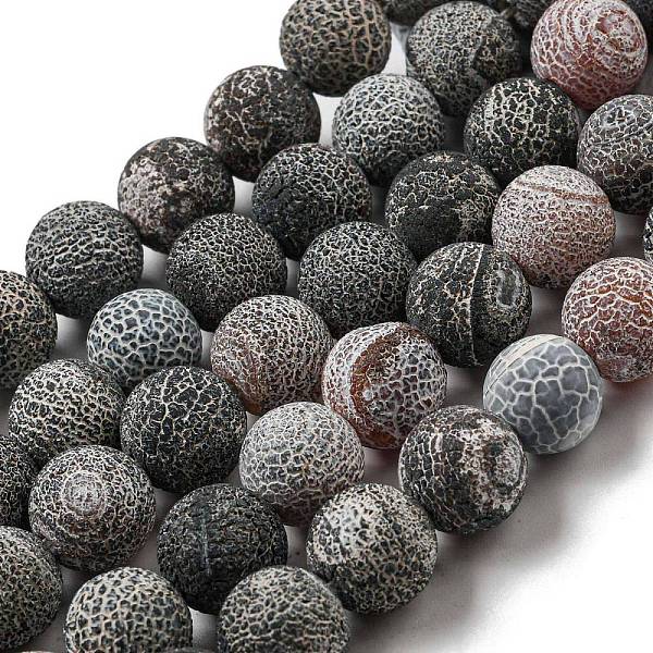PandaHall Natural Weathered Agate Beads Strands, Round, Dyed & Heated, Slate Gray, 12mm, Hole: 1.6mm, about 31pcs/strand, 14.76''(37.5cm)...
PandaHall Natural Weathered Agate Beads Strands, Round, Dyed & Heated, Slate Gray, 12mm, Hole: 1.6mm, about 31pcs/strand, 14.76''(37.5cm)...