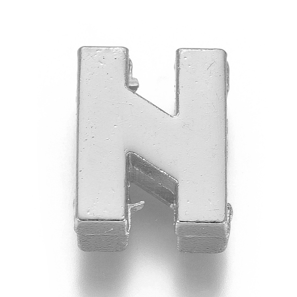 PandaHall Alloy Slide Charms, Letter N, 12.5x10x4mm, Hole: 1.5x8mm Alloy Letter N
PandaHall Alloy Slide Charms, Letter N, 12.5x10x4mm, Hole: 1.5x8mm Alloy Letter N