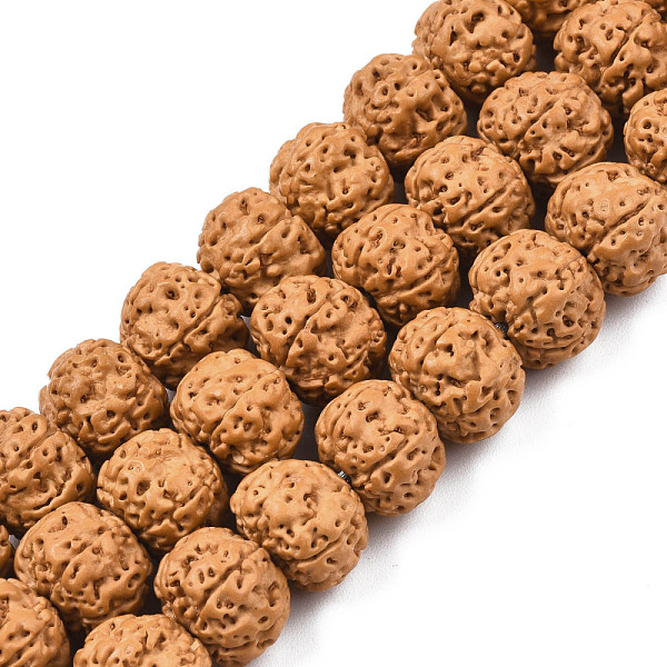 PandaHall Undyed Natural Rudraksha Beads, Lead Free, Round, Camel, 12x9.5mm, Hole: 1.2mm, about 114pcs/strand, 22.64 inch(57.5cm) Rudraksha..., Brown
PandaHall Undyed Natural Rudraksha Beads, Lead Free, Round, Camel, 12x9.5mm, Hole: 1.2mm, about 114pcs/strand, 22.64 inch(57.5cm) Rudraksha..., Brown