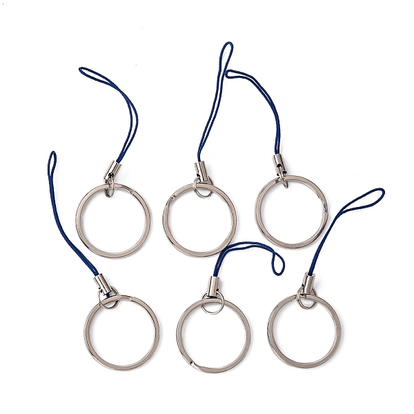 PandaHall Mobile Straps, with Nylon String and Iron Findings, Prussian Blue, 50mm Nylon Blue
PandaHall Mobile Straps, with Nylon String and Iron Findings, Prussian Blue, 50mm Nylon Blue