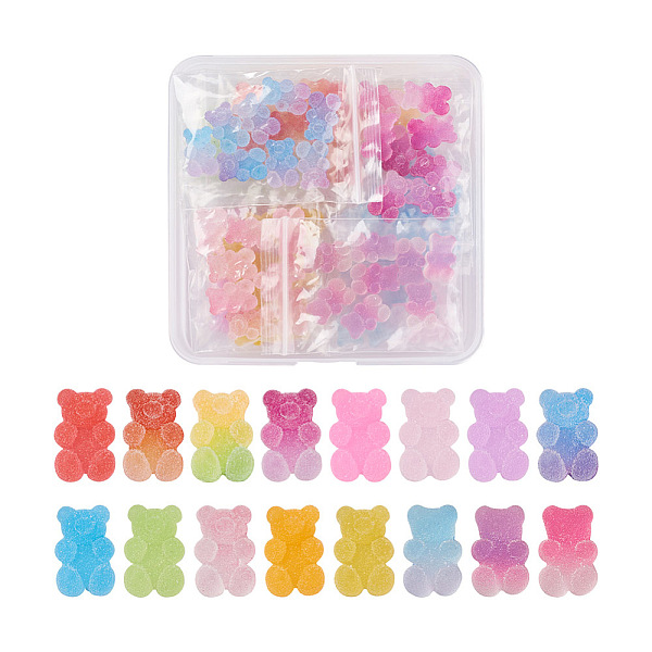 PandaHall 160Pcs 16 Style Opaque Flatback Resin Cabochons, Bear, Mixed Color, 10pcs/style Resin Bear Multicolor
PandaHall 160Pcs 16 Style Opaque Flatback Resin Cabochons, Bear, Mixed Color, 10pcs/style Resin Bear Multicolor