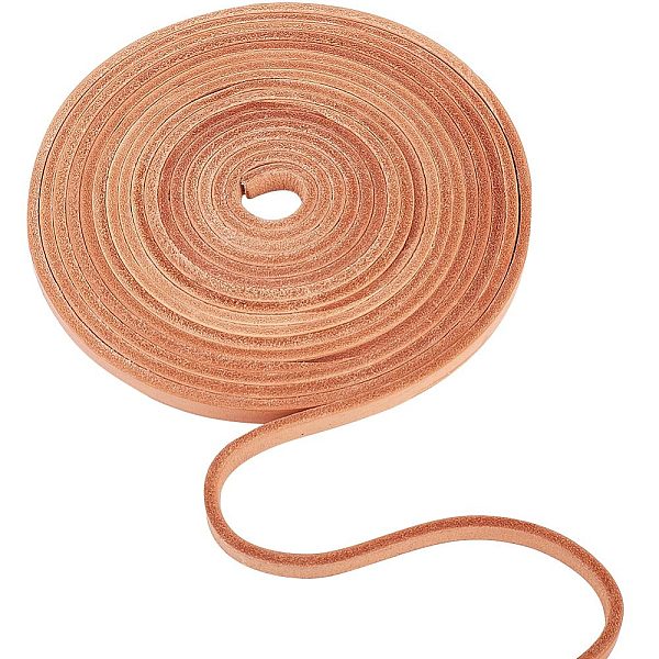 PandaHall Gorgecraft Flat Cowhide Leather Cord, for Jewelry Making, Goldenrod, 8x4mm Cowhide Flat Gold
PandaHall Gorgecraft Flat Cowhide Leather Cord, for Jewelry Making, Goldenrod, 8x4mm Cowhide Flat Gold