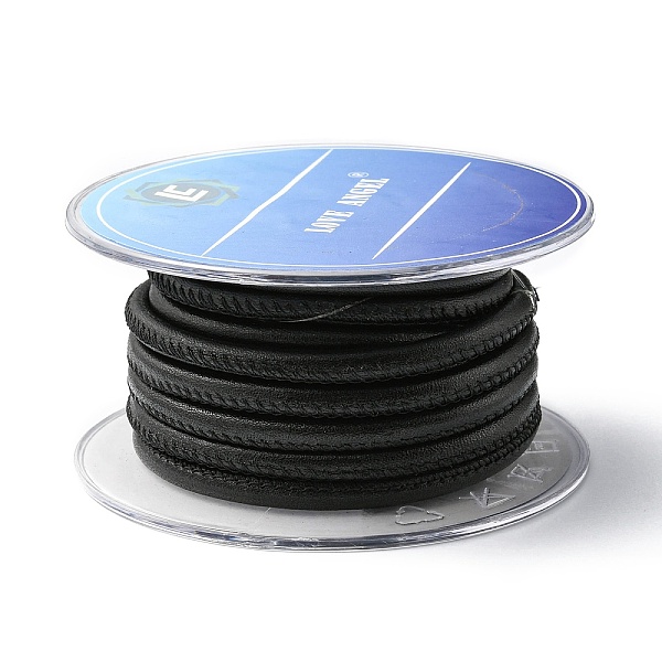 PandaHall Eco-Friendly Sheepskin Leather Cord, Leather Jewelry Cord, Jewelry DIY Making Material, Black, 5mm, 5m/roll Leather Round Black
PandaHall Eco-Friendly Sheepskin Leather Cord, Leather Jewelry Cord, Jewelry DIY Making Material, Black, 5mm, 5m/roll Leather Round Black