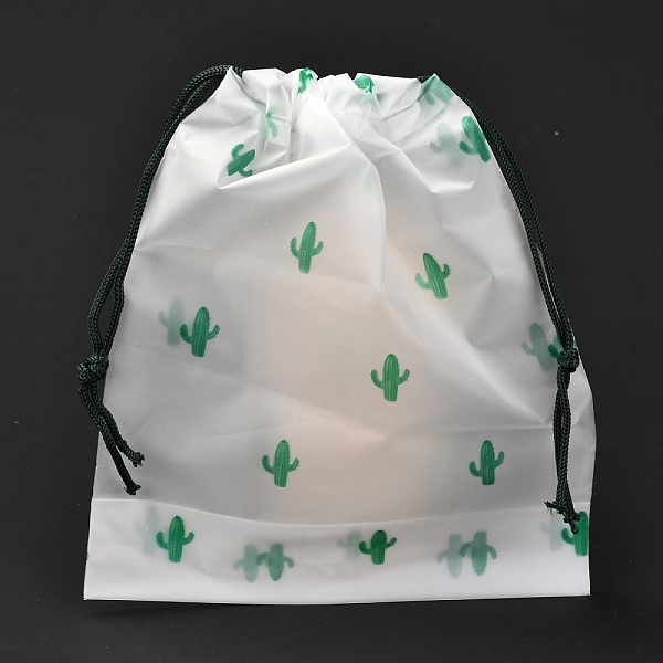 PandaHall Plastic Frosted Drawstring Bags, Rectangle, Cactus Pattern, 20x16x0.02~0.2cm Plastic Cactus Green
PandaHall Plastic Frosted Drawstring Bags, Rectangle, Cactus Pattern, 20x16x0.02~0.2cm Plastic Cactus Green