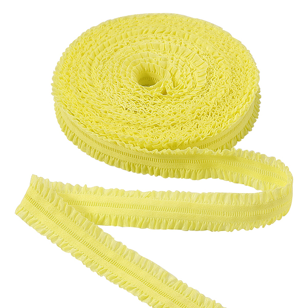 PandaHall Polyester Ruffled Elastic Cord, Webbing Garment Sewing Accessories, Yellow, 22mm Elastic Fibre None Yellow
PandaHall Polyester Ruffled Elastic Cord, Webbing Garment Sewing Accessories, Yellow, 22mm Elastic Fibre None Yellow