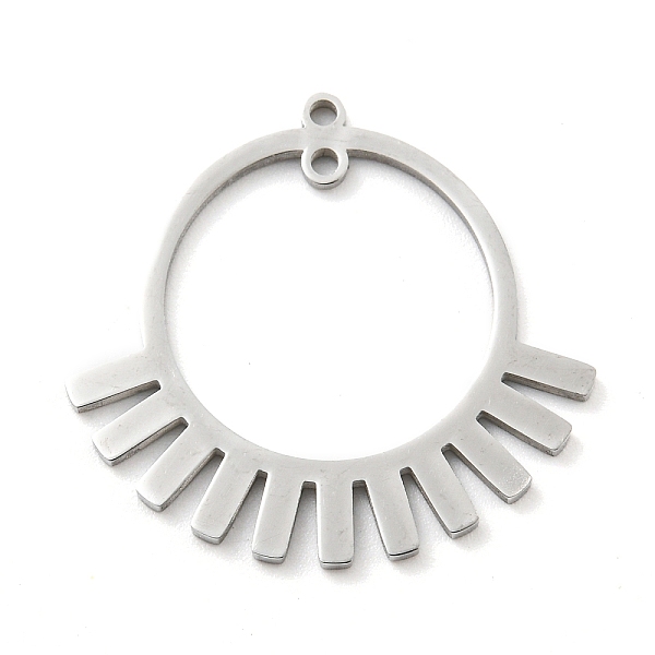 PandaHall 304 Stainless Steel Linker, Sun Connector Charms, Laser Cut, Stainless Steel Color, 23x24.5x1mm, Hole: 1.2mm 304 Stainless Steel...
PandaHall 304 Stainless Steel Linker, Sun Connector Charms, Laser Cut, Stainless Steel Color, 23x24.5x1mm, Hole: 1.2mm 304 Stainless Steel...