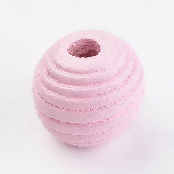 PandaHall Natural Wood Beehive European Beads, Dyed, Round, Pink, 19~20x19mm, Hole: 5mm, about 200pcs/500g Wood Round Pink
PandaHall Natural Wood Beehive European Beads, Dyed, Round, Pink, 19~20x19mm, Hole: 5mm, about 200pcs/500g Wood Round Pink
