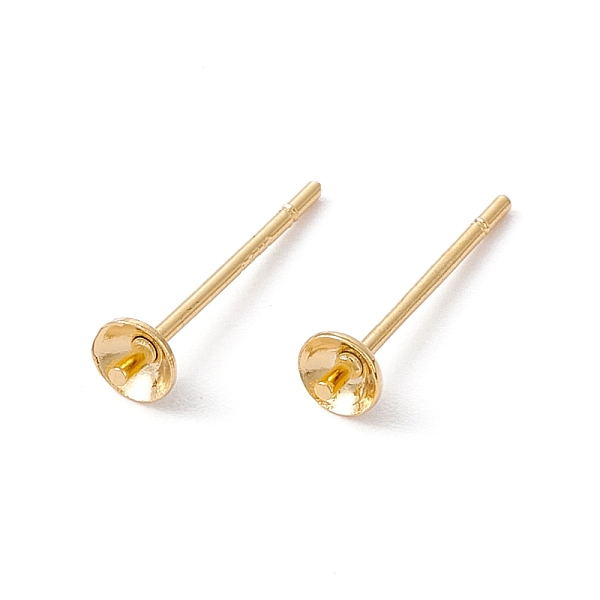 PandaHall Rack Plating Brass Stud Earring Findings, with 925 Silver Pin, for Half Drilled Beads, Long-Lasting Plated, Cadmium Free & Lead...
PandaHall Rack Plating Brass Stud Earring Findings, with 925 Silver Pin, for Half Drilled Beads, Long-Lasting Plated, Cadmium Free & Lead...