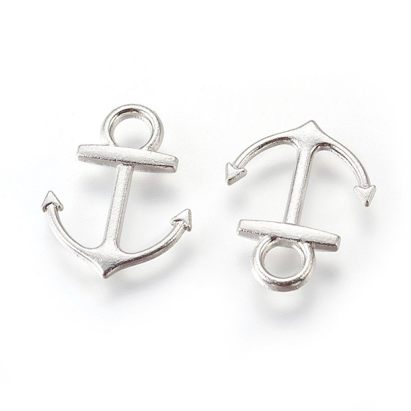 PandaHall Alloy Pendants, Cadmium Free & Lead Free, Anchor, Platinum, 19x15x2mm, hole: 3mm Alloy Anchor & Helm
PandaHall Alloy Pendants, Cadmium Free & Lead Free, Anchor, Platinum, 19x15x2mm, hole: 3mm Alloy Anchor & Helm