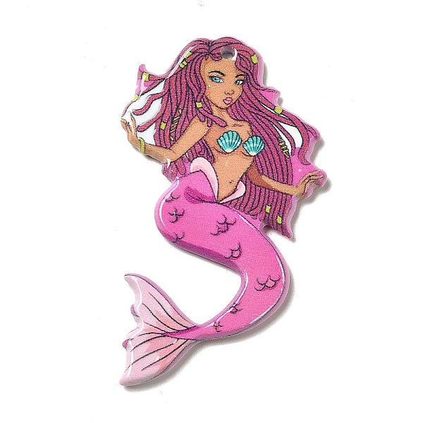 PandaHall Acrylic Pendants, Mermaid Pattern, 54x31x2.8mm, Hole: 1.6mm Acrylic Mermaid
PandaHall Acrylic Pendants, Mermaid Pattern, 54x31x2.8mm, Hole: 1.6mm Acrylic Mermaid