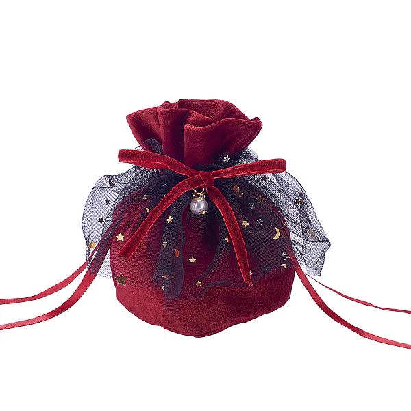 PandaHall Velvet Jewelry Drawstring Gift Bags, Wedding Favor Candy Bags, Dark Red, 14x15.5x0.5cm Cloth None
PandaHall Velvet Jewelry Drawstring Gift Bags, Wedding Favor Candy Bags, Dark Red, 14x15.5x0.5cm Cloth None