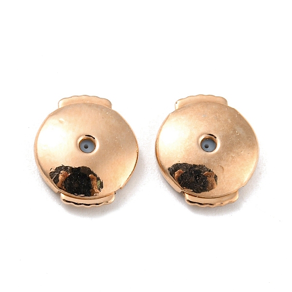 PandaHall Rack Plating Brass Ear Nuts, Ear Backs, Long-Lasting Plated, Lead Free & Cadmium Free, Flat Round, Rose Gold, 8x9.5x2.5mm, Hole...
PandaHall Rack Plating Brass Ear Nuts, Ear Backs, Long-Lasting Plated, Lead Free & Cadmium Free, Flat Round, Rose Gold, 8x9.5x2.5mm, Hole...