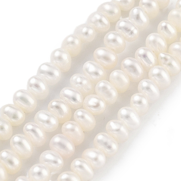 PandaHall Natural Cultured Freshwater Pearl Beads Strands, Potato, Old Lace, 2.8~3.2mm, Hole: 0.5mm, about 70pcs/strand, 7.68 inch(19.5cm)...
PandaHall Natural Cultured Freshwater Pearl Beads Strands, Potato, Old Lace, 2.8~3.2mm, Hole: 0.5mm, about 70pcs/strand, 7.68 inch(19.5cm)...