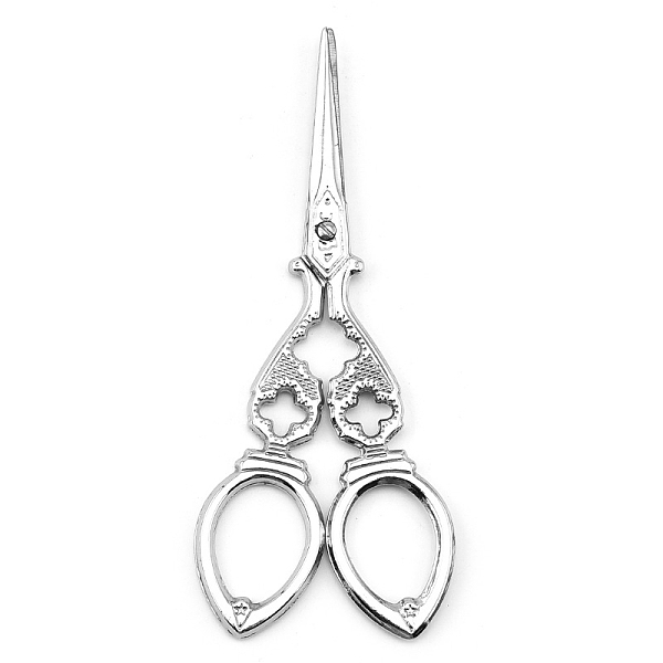 PandaHall Stainless Steel Retro Scissors, Embroidery Cross Stitch Tools, Craft Scissors, Household Scissors, Stainless Steel Color, 12x5cm...
PandaHall Stainless Steel Retro Scissors, Embroidery Cross Stitch Tools, Craft Scissors, Household Scissors, Stainless Steel Color, 12x5cm...