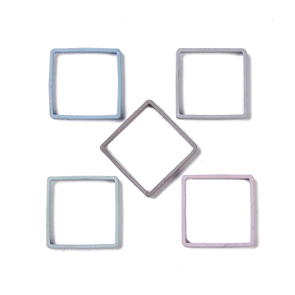 PandaHall Spray Painted Brass Linking Rings, Square, Mixed Color, 18.5x18.5x2mm Brass Square Multicolor
PandaHall Spray Painted Brass Linking Rings, Square, Mixed Color, 18.5x18.5x2mm Brass Square Multicolor
