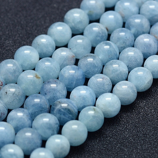 PandaHall Natural Aquamarine Beads Strands, Grade AB+, Round, 6mm, Hole: 1mm, about 67pcs/strand, 15.7 inch(40cm) Aquamarine Round
PandaHall Natural Aquamarine Beads Strands, Grade AB+, Round, 6mm, Hole: 1mm, about 67pcs/strand, 15.7 inch(40cm) Aquamarine Round