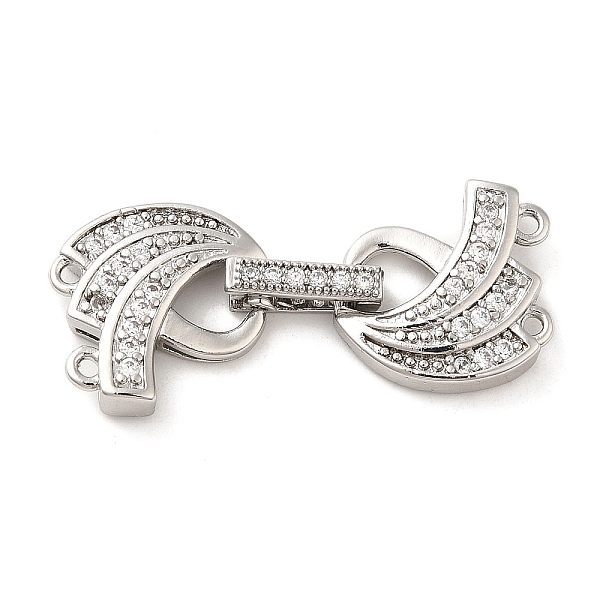 PandaHall Rack Plating Brass Micro Pave Clear Cubic Zirconia Fold Over Clasps, Long-Lasting Plated, Platinum, 36.5mm, Pendant: 16x15x4mm...
PandaHall Rack Plating Brass Micro Pave Clear Cubic Zirconia Fold Over Clasps, Long-Lasting Plated, Platinum, 36.5mm, Pendant: 16x15x4mm...