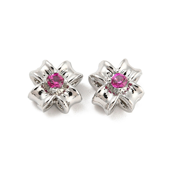 PandaHall Rack Plating Brass Micro Pave Cubic Zirconia Beads, Long-Lasting Plated, Lead Free & Cadmium Free, Flower, Platinum, 7.7x8x5mm...
PandaHall Rack Plating Brass Micro Pave Cubic Zirconia Beads, Long-Lasting Plated, Lead Free & Cadmium Free, Flower, Platinum, 7.7x8x5mm...