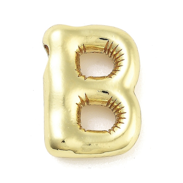 PandaHall Rack Plating Brass Pendants, Long-Lasting Plated, Real 18K Gold Plated, Letter B, 21x14x4.5mm, hole: 3.5~3x2.5mm Brass Letter B
PandaHall Rack Plating Brass Pendants, Long-Lasting Plated, Real 18K Gold Plated, Letter B, 21x14x4.5mm, hole: 3.5~3x2.5mm Brass Letter B