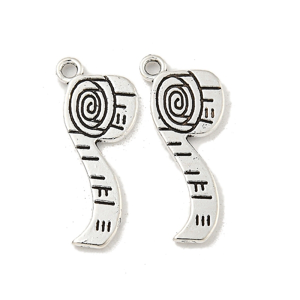 PandaHall Measuring Tape Tibetan Style Zinc Alloy Pendants, Lead Free & Cadmium Free, Antique Silver, 27.6x11.5x1.5mm, Hole: 2mm, about...
PandaHall Measuring Tape Tibetan Style Zinc Alloy Pendants, Lead Free & Cadmium Free, Antique Silver, 27.6x11.5x1.5mm, Hole: 2mm, about...