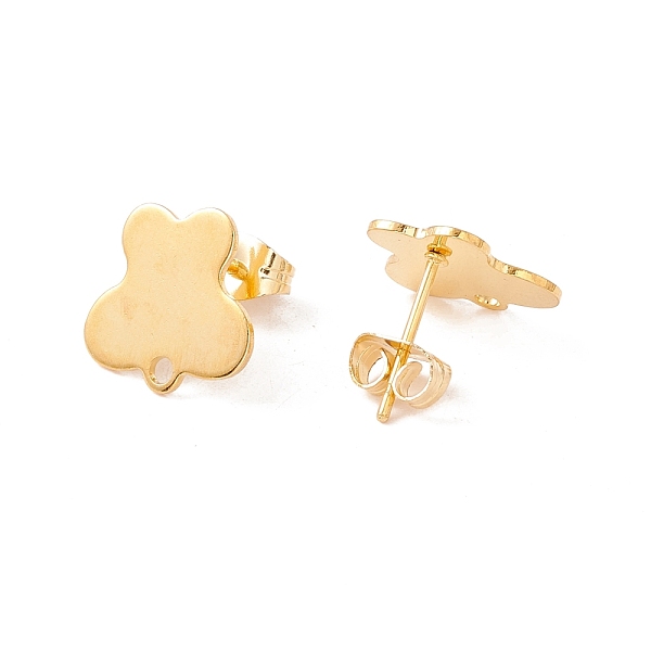 PandaHall 201 Stainless Steel Stud Earring Findings, with 304 Stainless Steel Pins, Horizontal Loops and Ear Nuts, Butterfly, Real 24K Gold...
PandaHall 201 Stainless Steel Stud Earring Findings, with 304 Stainless Steel Pins, Horizontal Loops and Ear Nuts, Butterfly, Real 24K Gold...