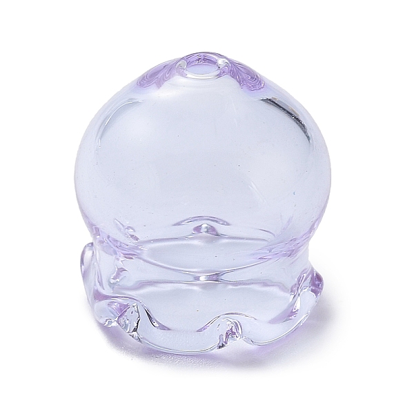 PandaHall Jellyfish Glass Bead Cone, for Wind Chimes Making, Lavender, 16x15x15.5mm, Hole: 2.3mm Glass Purple
PandaHall Jellyfish Glass Bead Cone, for Wind Chimes Making, Lavender, 16x15x15.5mm, Hole: 2.3mm Glass Purple