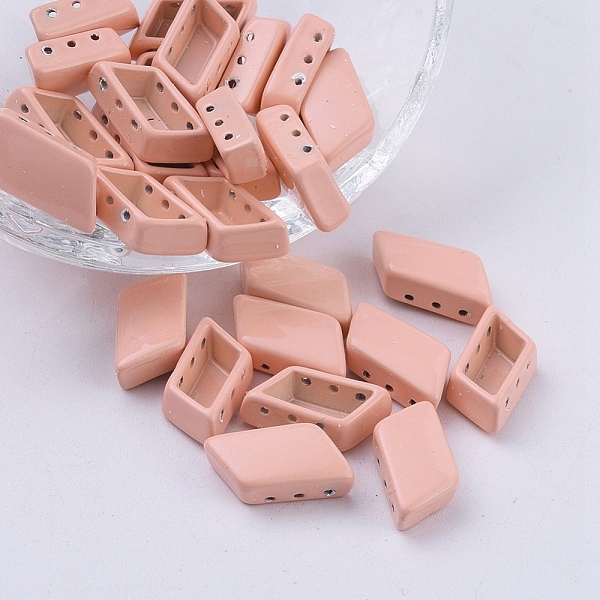 PandaHall Spray Painted Alloy Multi-Strand Links, For Tile Elastic Bracelets Making, Rhombus, Misty Rose, 14x8x4.8mm, Hole: 0.8mm Alloy..., Red
PandaHall Spray Painted Alloy Multi-Strand Links, For Tile Elastic Bracelets Making, Rhombus, Misty Rose, 14x8x4.8mm, Hole: 0.8mm Alloy..., Red