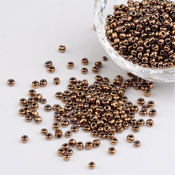 PandaHall 8/0 Electroplated Metallic Colours Round Glass Seed Beads, Coconut Brown, 3mm, Hole: 1mm, about 1101pcs/50g Glass Brown
PandaHall 8/0 Electroplated Metallic Colours Round Glass Seed Beads, Coconut Brown, 3mm, Hole: 1mm, about 1101pcs/50g Glass Brown