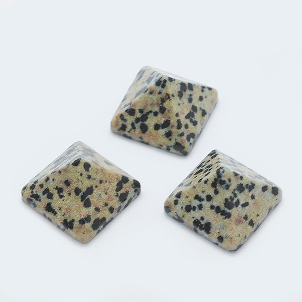 PandaHall Natural Dalmatian Jasper Cabochons, Pyramid, 20x20x12~13mm, Diagonal Length: 26mm Dalmatian Jasper Pyramid
PandaHall Natural Dalmatian Jasper Cabochons, Pyramid, 20x20x12~13mm, Diagonal Length: 26mm Dalmatian Jasper Pyramid