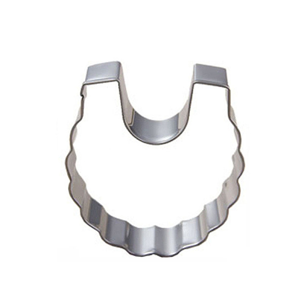 PandaHall 304 Stainless Steel Cookie Cutters, Cookies Moulds, DIY Biscuit Baking Tool, Bib, Stainless Steel Color, 69x56x17.5mm 304...
PandaHall 304 Stainless Steel Cookie Cutters, Cookies Moulds, DIY Biscuit Baking Tool, Bib, Stainless Steel Color, 69x56x17.5mm 304...