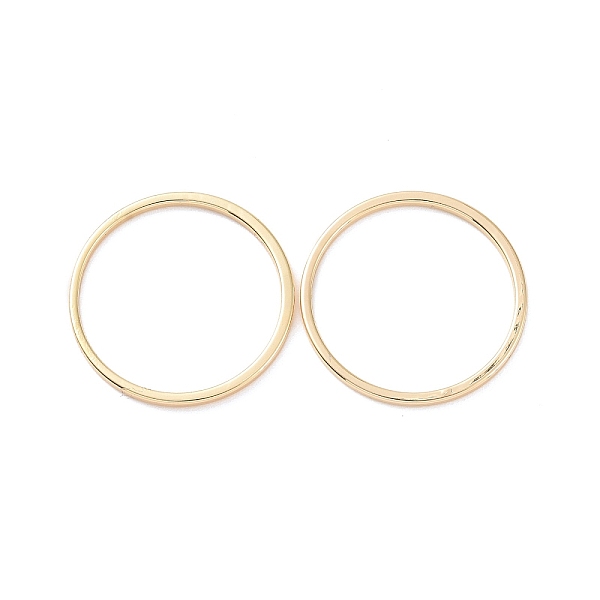 PandaHall Ion Plating(IP) Brass Linking Rings, Round Ring, Real 18K Gold Plated, 20x1mm, Inner Diameter: 18mm Brass Ring
PandaHall Ion Plating(IP) Brass Linking Rings, Round Ring, Real 18K Gold Plated, 20x1mm, Inner Diameter: 18mm Brass Ring