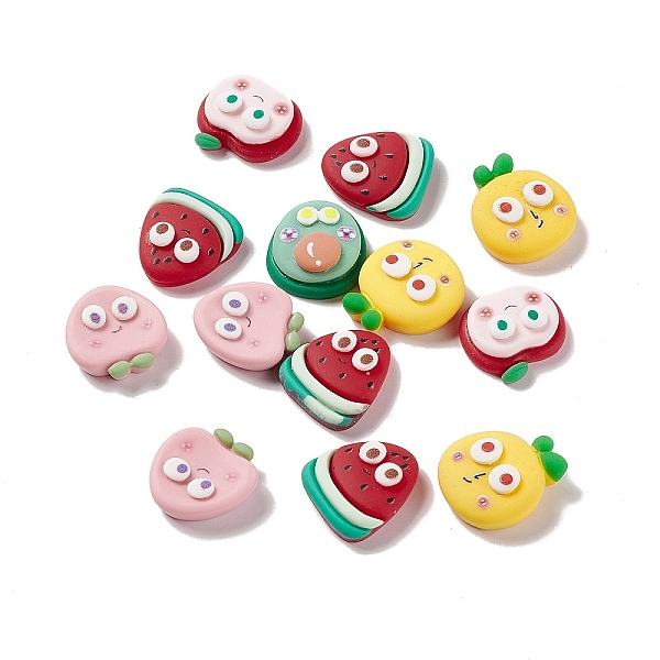 PandaHall Opaque Resin Cabochons, Peach & Watermelon & Pear & Apple, Fruit Mixd Shapes, Mixed Color, 19~21.5x19~20.5x6~8mm Resin Fruit..., Multicolor
PandaHall Opaque Resin Cabochons, Peach & Watermelon & Pear & Apple, Fruit Mixd Shapes, Mixed Color, 19~21.5x19~20.5x6~8mm Resin Fruit..., Multicolor