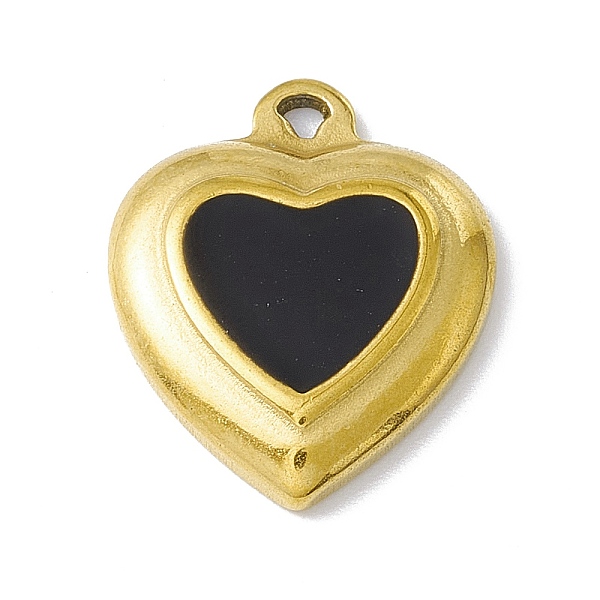 PandaHall 304 Stainless Steel Pendants, with Enamel, Heart, Black, 18x15x3.5mm, Hole: 1.4mm Stainless Steel+Enamel Heart Black
PandaHall 304 Stainless Steel Pendants, with Enamel, Heart, Black, 18x15x3.5mm, Hole: 1.4mm Stainless Steel+Enamel Heart Black