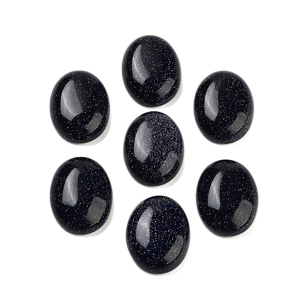 PandaHall Synthetic Blue Goldstone Cabochons, Oval, 20x15x5.5mm Blue Goldstone Oval
PandaHall Synthetic Blue Goldstone Cabochons, Oval, 20x15x5.5mm Blue Goldstone Oval