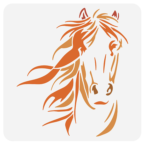 PandaHall BENECREAT Horse Stencil, 12x12" Horse Head Painting Templates Reusable Animal Stencils Template for Scrapbooking, Fabric, Photo...
PandaHall BENECREAT Horse Stencil, 12x12" Horse Head Painting Templates Reusable Animal Stencils Template for Scrapbooking, Fabric, Photo...
