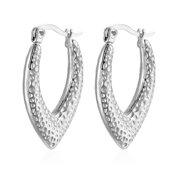 PandaHall 304 Stainless Steel Hoop Earrings, Teardrop, Stainless Steel Color, 29x19mm 304 Stainless Steel Teardrop
PandaHall 304 Stainless Steel Hoop Earrings, Teardrop, Stainless Steel Color, 29x19mm 304 Stainless Steel Teardrop
