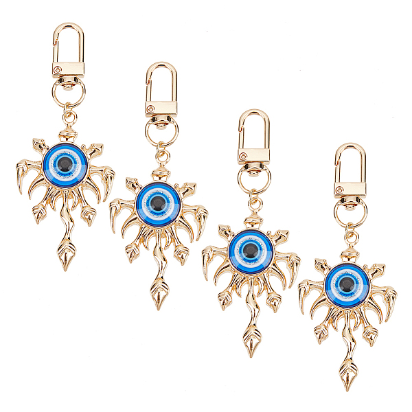 PandaHall ARRICRAFT 4Pcs Evil Eye Resin Pendant Decorations, Alloy Clasp Flame Hanging Ornaments, Golden, 95mm, Pendant: 60x36x9mm Alloy...
PandaHall ARRICRAFT 4Pcs Evil Eye Resin Pendant Decorations, Alloy Clasp Flame Hanging Ornaments, Golden, 95mm, Pendant: 60x36x9mm Alloy...