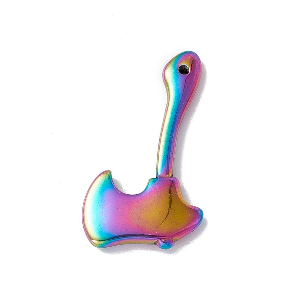 PandaHall Ion Plating(IP) Stainless Steel Pendants, Axe Charms, Rainbow Color, 40x24x4mm, Hole: 1mm 304 Stainless Steel Others
PandaHall Ion Plating(IP) Stainless Steel Pendants, Axe Charms, Rainbow Color, 40x24x4mm, Hole: 1mm 304 Stainless Steel Others