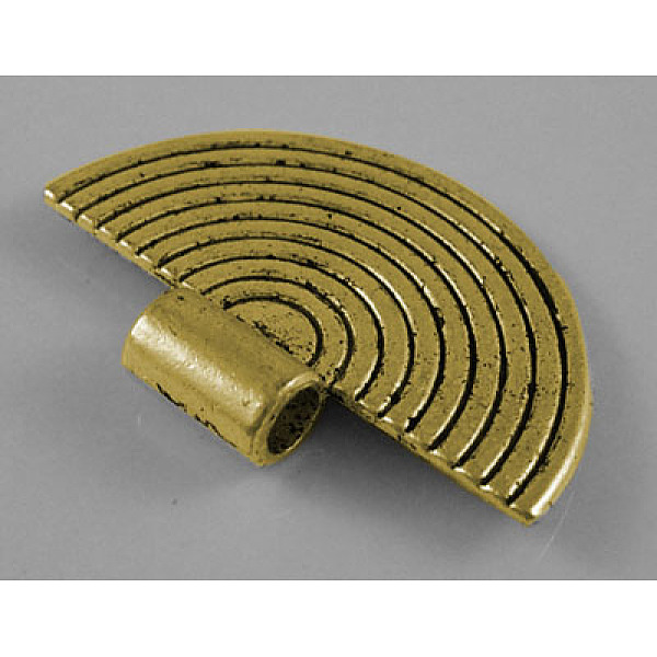 PandaHall Tibetan Style Alloy Pendants, Half Flat Round, Antique Golden, Lead Free and Cadmium Free and Nickel Free, 23x34mm, Hole: 3.5mm...
PandaHall Tibetan Style Alloy Pendants, Half Flat Round, Antique Golden, Lead Free and Cadmium Free and Nickel Free, 23x34mm, Hole: 3.5mm...