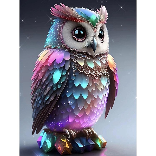 PandaHall DIY Owl Diamond Painting Kit, Including Resin Rhinestones Bag, Diamond Sticky Pen, Tray Plate and Glue Clay, Colorful, 400x300mm...
PandaHall DIY Owl Diamond Painting Kit, Including Resin Rhinestones Bag, Diamond Sticky Pen, Tray Plate and Glue Clay, Colorful, 400x300mm...