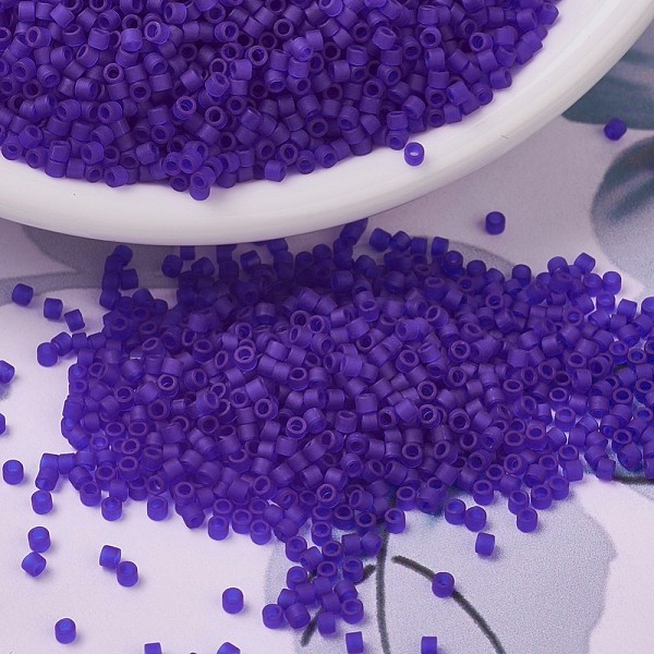 PandaHall MIYUKI Delica Beads, Cylinder, Japanese Seed Beads, 11/0, (DB0748) Matte Transparent Cobalt, 1.3x1.6mm, Hole: 0.8mm, about..., Blue
PandaHall MIYUKI Delica Beads, Cylinder, Japanese Seed Beads, 11/0, (DB0748) Matte Transparent Cobalt, 1.3x1.6mm, Hole: 0.8mm, about..., Blue