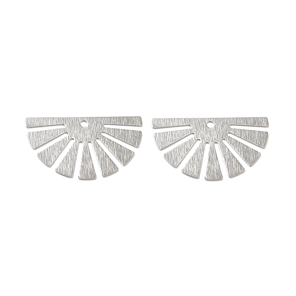 PandaHall Brass Pendants, Half Round Charm, Real Platinum Plated, 20x35x1mm, Hole: 2mm Brass Half Round
PandaHall Brass Pendants, Half Round Charm, Real Platinum Plated, 20x35x1mm, Hole: 2mm Brass Half Round