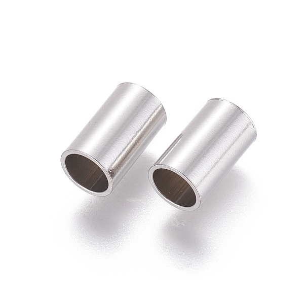PandaHall 304 Stainless Steel Tube Beads, Stainless Steel Color, 10x6mm, Hole: 5mm 304 Stainless Steel Tube
PandaHall 304 Stainless Steel Tube Beads, Stainless Steel Color, 10x6mm, Hole: 5mm 304 Stainless Steel Tube