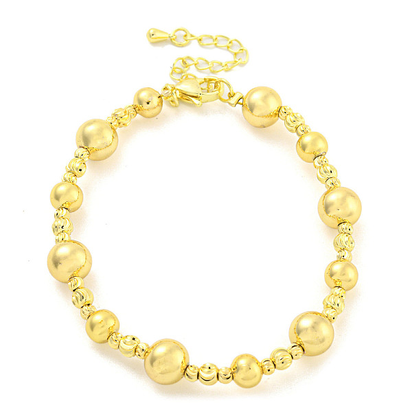 PandaHall Rack Plating Round & Grooved Round Brass Beaded Bracelets for Women, Cadmium Free & Lead Free, Long-Lasting Plated, Real 18K Gold...
PandaHall Rack Plating Round & Grooved Round Brass Beaded Bracelets for Women, Cadmium Free & Lead Free, Long-Lasting Plated, Real 18K Gold...