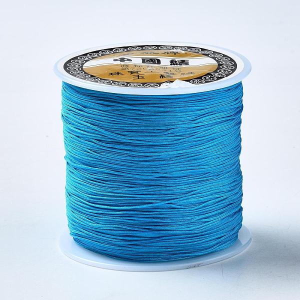PandaHall Nylon Thread, Chinese Knotting Cord, Dodger Blue, 0.4mm, about 174.98 Yards(160m)/Roll Nylon Blue
PandaHall Nylon Thread, Chinese Knotting Cord, Dodger Blue, 0.4mm, about 174.98 Yards(160m)/Roll Nylon Blue