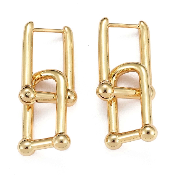 PandaHall Brass Huggie Hoop Earrings, Long-Lasting Plated, Rectangle, Real 18K Gold Plated, 36.5mm, Pin: 1mm Brass Rectangle
PandaHall Brass Huggie Hoop Earrings, Long-Lasting Plated, Rectangle, Real 18K Gold Plated, 36.5mm, Pin: 1mm Brass Rectangle
